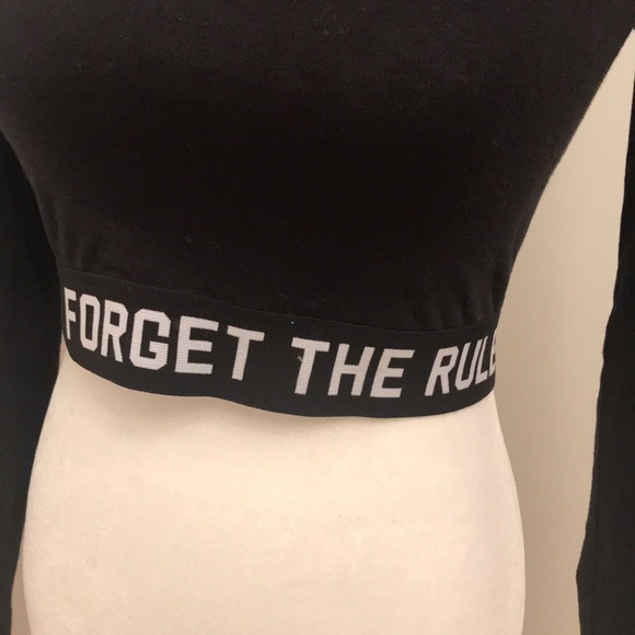 Divided by H&M Forget The Rules athletic crop top - Picture 4 of 6